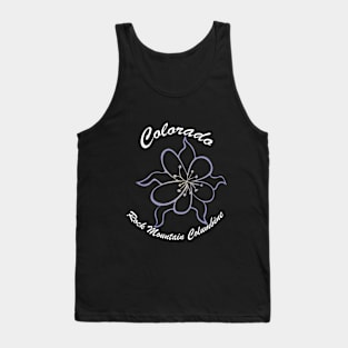 Colorado - Rock Mountain Columbine Tank Top